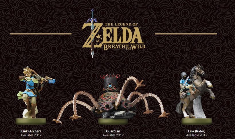 Nintendo Amiibo Guardian Zelda Breath Of The Wild Limited Edition Available Mypotatogames
