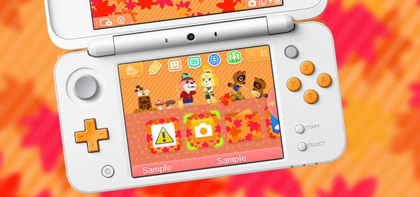 New Animal Crossing 3DS Themes Released - myPotatoGames