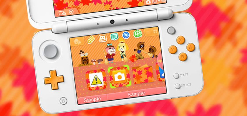 Animal crossing deals 3ds theme