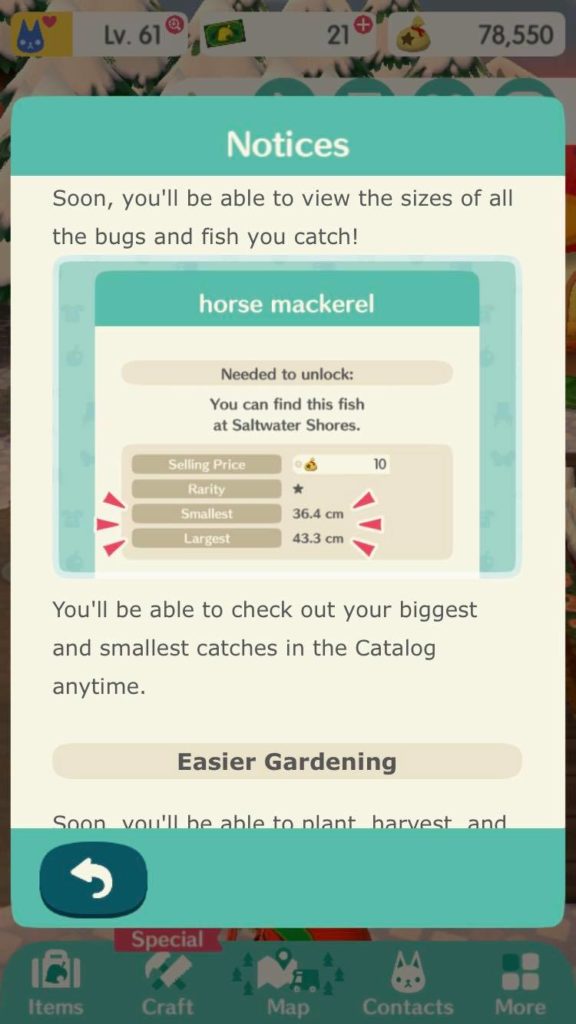 Pocket Camp Fishing Tournament