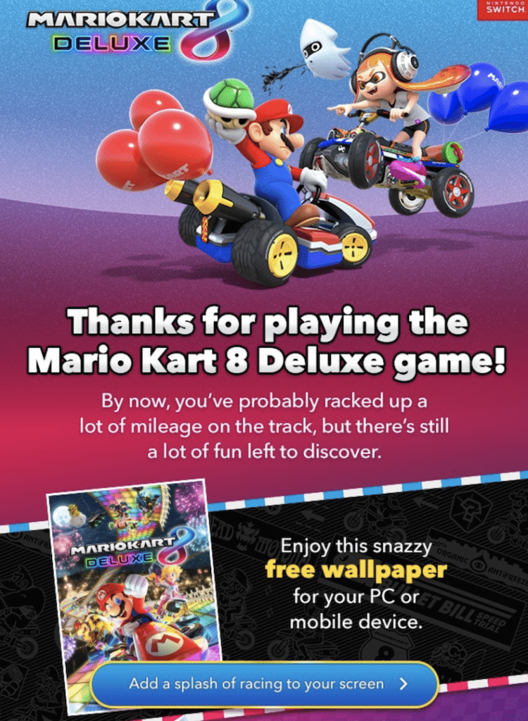 Mario Kart 8 Deluxe Wallpaper
