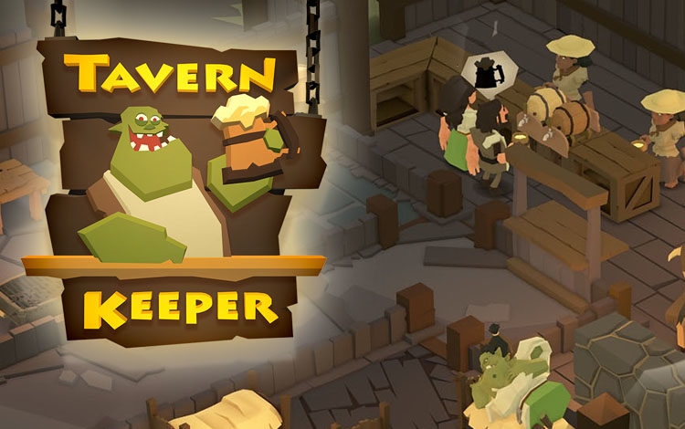 tavern keeper over the garden wall