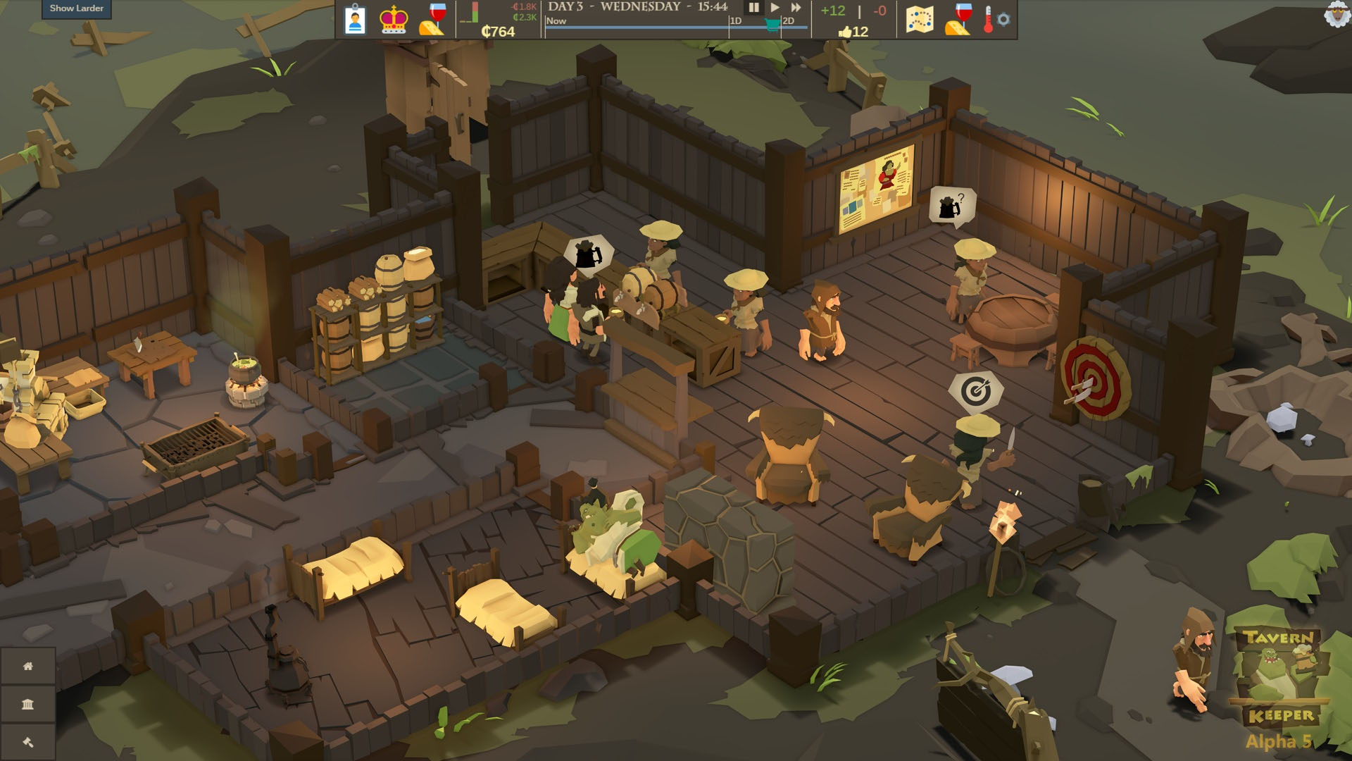 dwarf tavern keeper