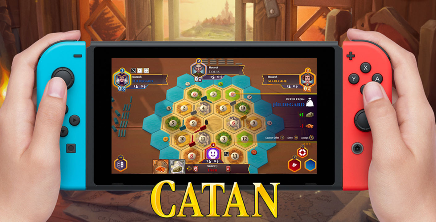Bøde længst Vibrere Board Game Catan Is Coming To Nintendo Switch - myPotatoGames
