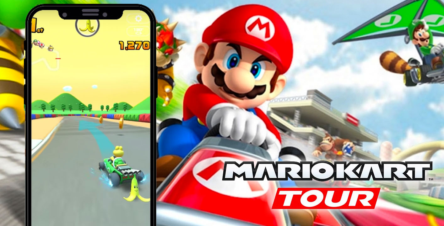 Mario Kart Tour gameplay latest video : Free Download, Borrow, and  Streaming : Internet Archive