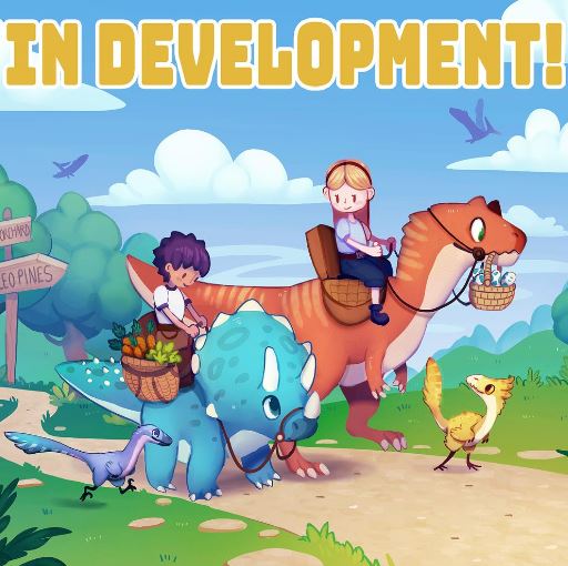 Dino Game in Dev - myPotatoGames