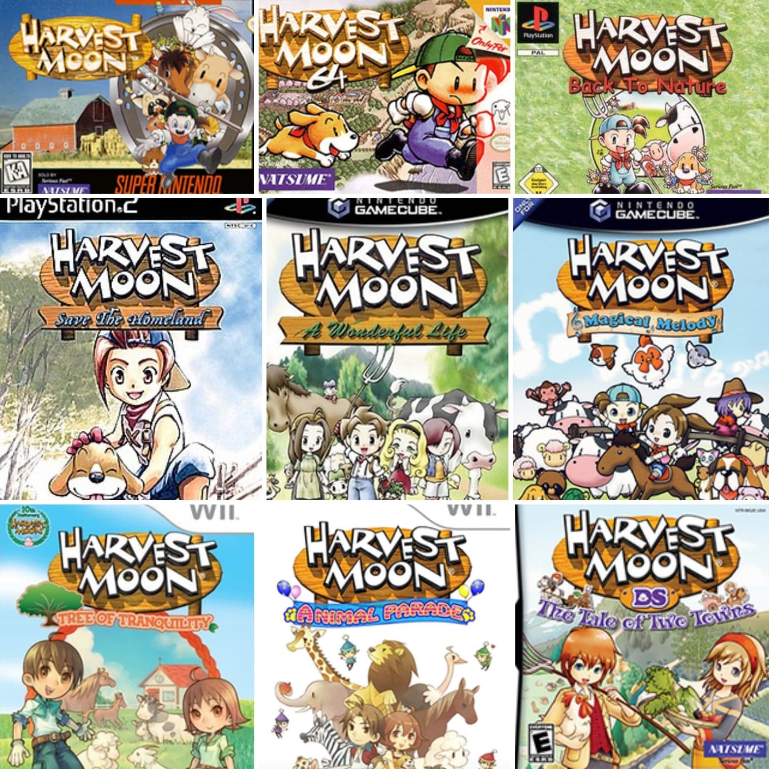 best harvest moon game on 3ds