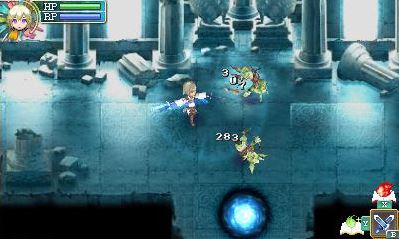 fighting monsters in rune factory 4 3DS