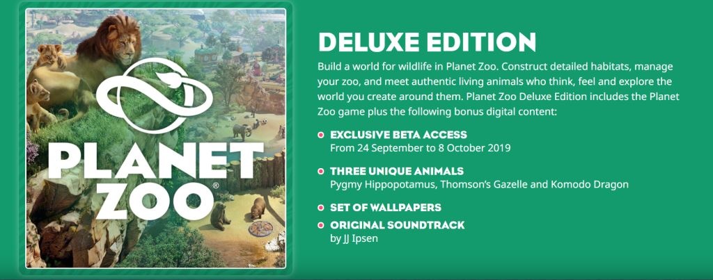 Planet zoo ошибка. Planet Zoo: Deluxe Edition. Planet Zoo ps4. Planet Zoo дополнения. Planet Zoo издания.