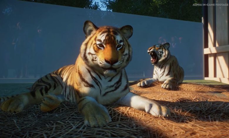 Planet Zoo tigers