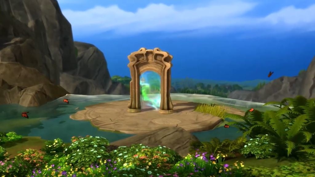 Sims 4 magic portal realm of magic expansion