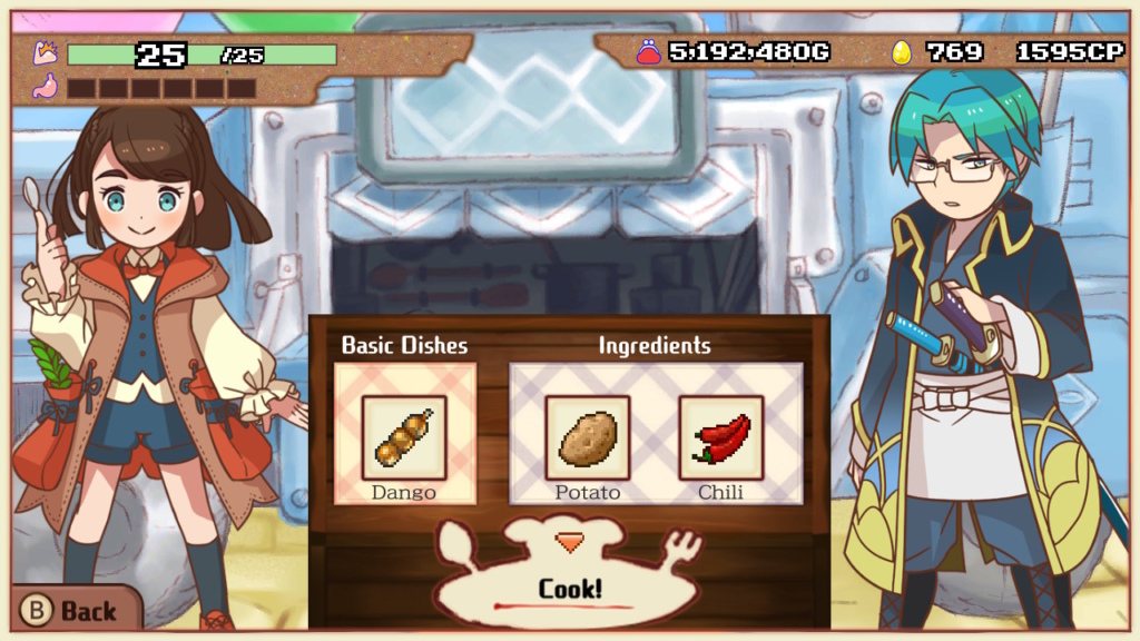 a cook-off in world tree marche?