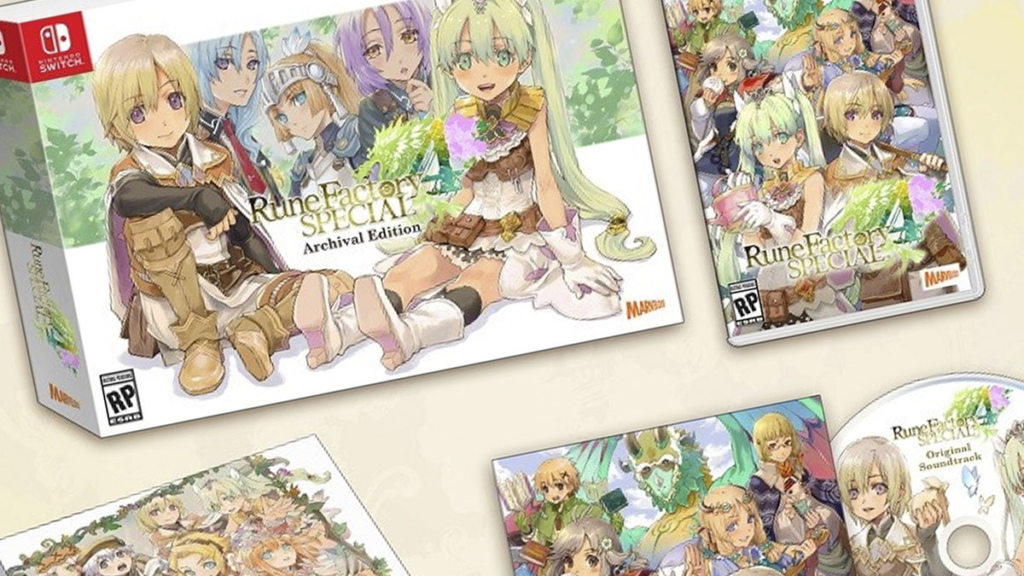 rune factory 4 special archival edition