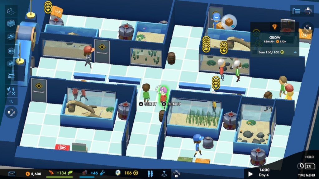 Enjoyable fishy management sim Megaquarium comes to consoles next month