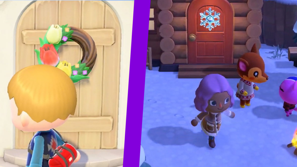 Animal Crossing new horizons wreath