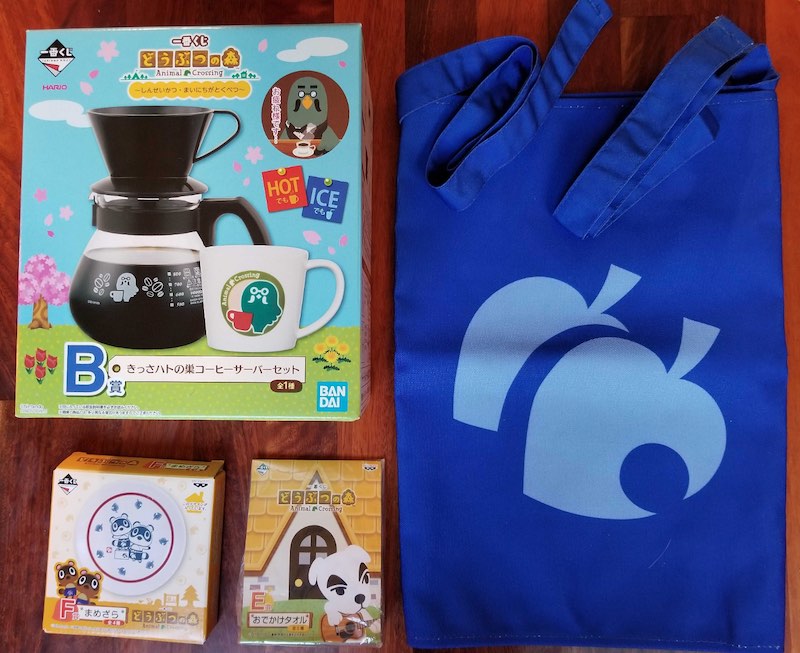 Items included in week 2 of Animal Crossing Giveaway