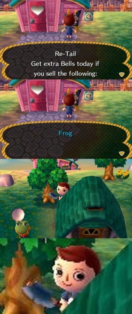 Animal Crossing Frog