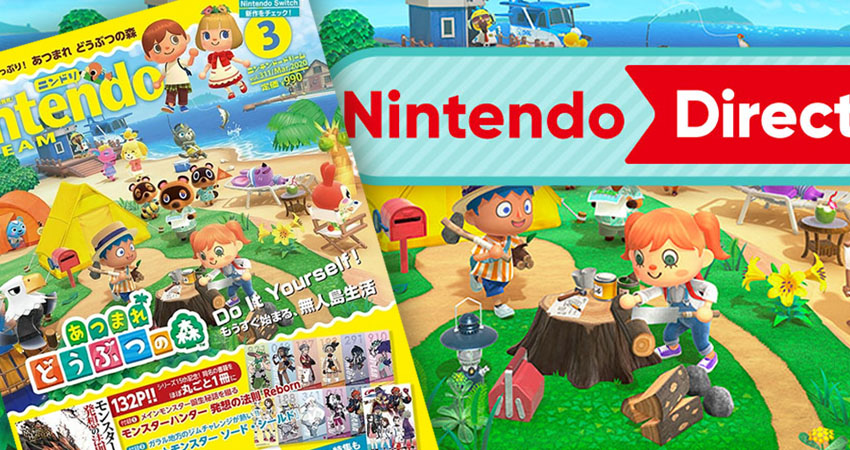 Animal crossing new horizons direct