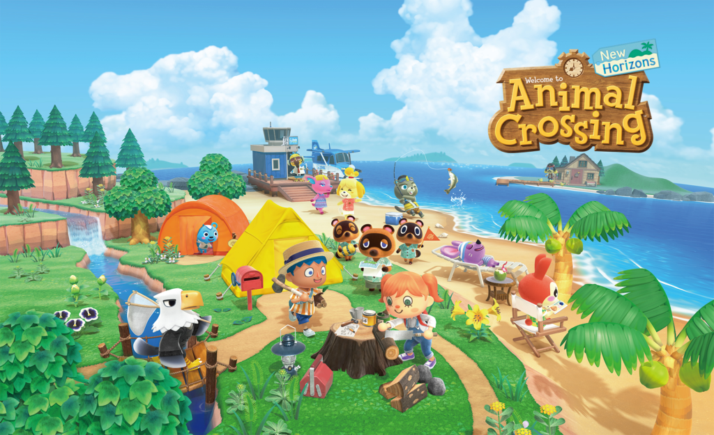 North American Animal  Crossing  New  Horizons  Box Art And 