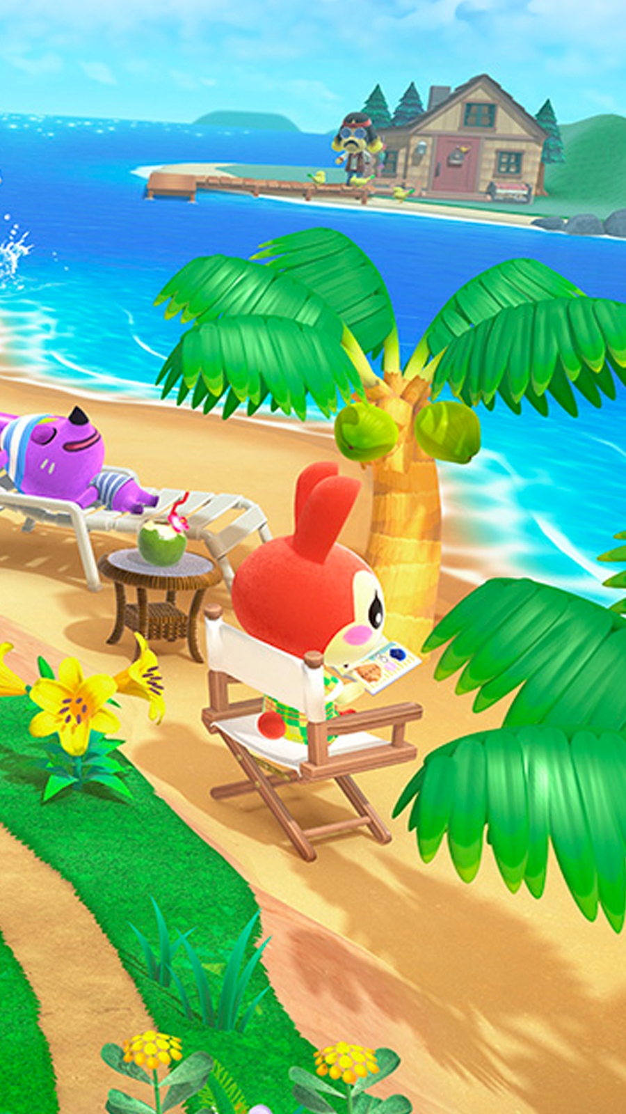 Grab Your New Animal Crossing New Horizons Phone Wallpaper - myPotatoGames