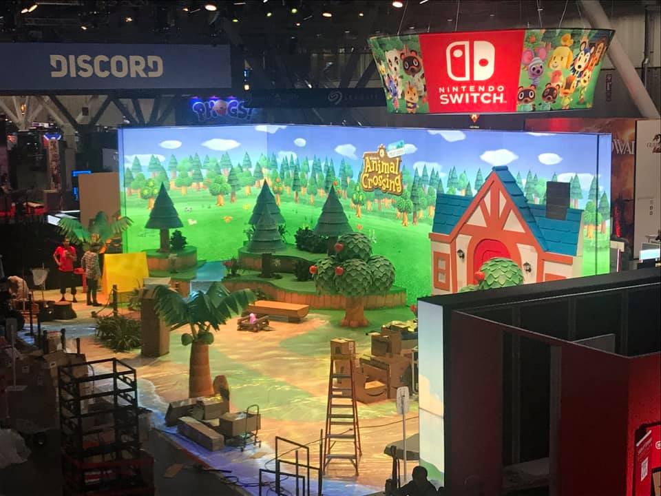 animal crossing new horizons pax east booth