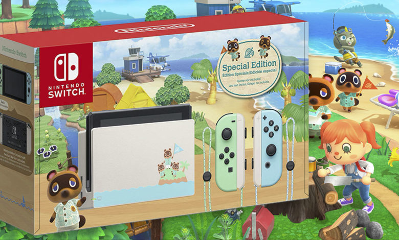 animal crossing switch special edition pre order