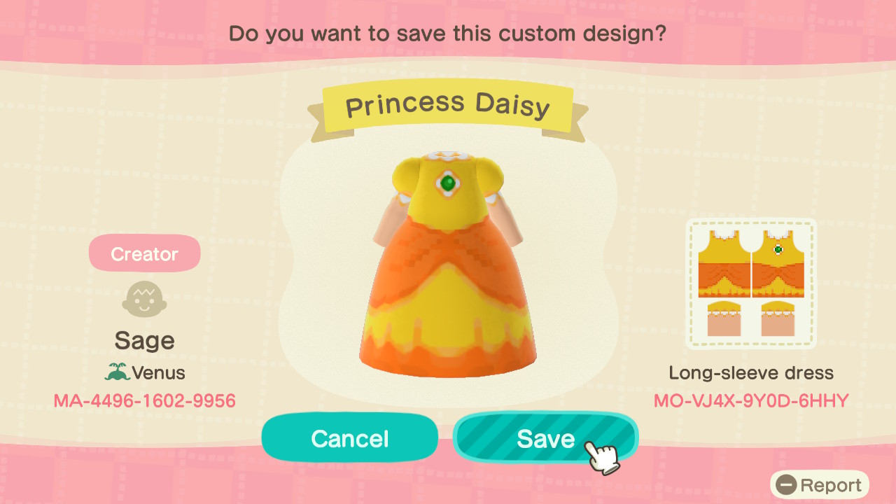princess daisy dress