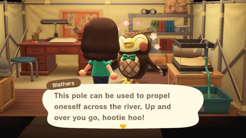 Animal Crossing New Horizons vaulting pole