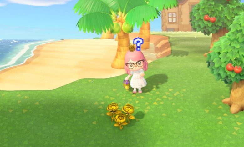 Gold roses animal crossing information