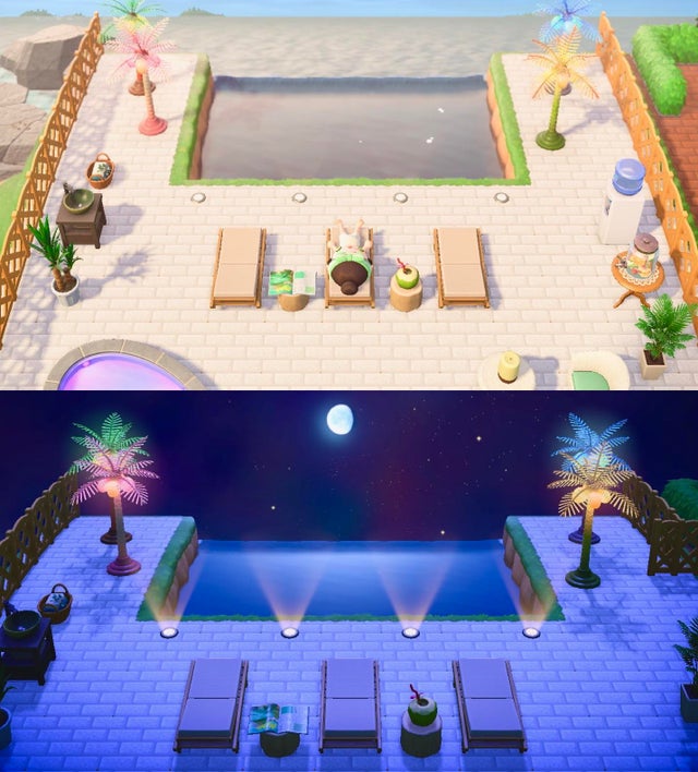 Stay Cool With These Animal Crossing New Horizons Pool Designs