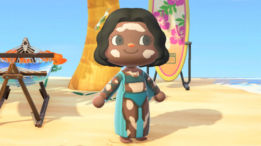 animal crossing new horizons skin texture