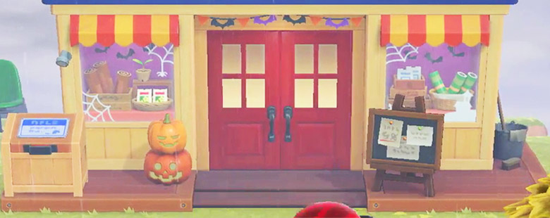 animal crossing new horizons able sisters halloween