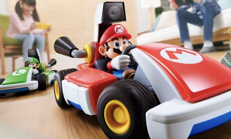 mario kart living room