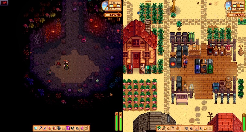 stardew valley split screen