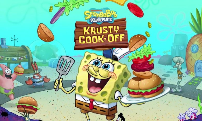 spongebob krusty cook off salty spitoon