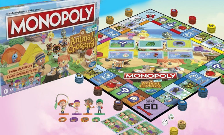 animal crossing monopoly